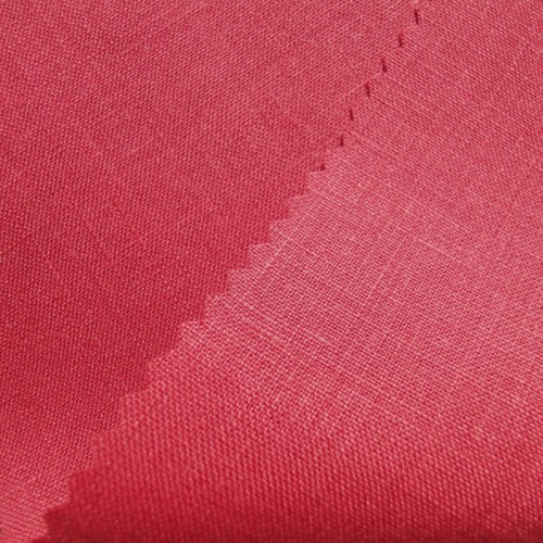 Mittelfeines Bio-Leinen rot