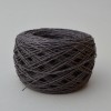 Feinstes Bio-Leinenstrickgarn Bio-Leinenwebgarn anthrazit und Webgarn