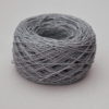 Feinstes Web- und Strickgarn aus Bio-Leinen, grau